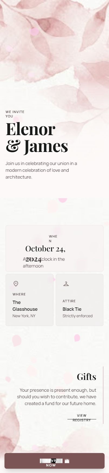 Modern Minimal Preview